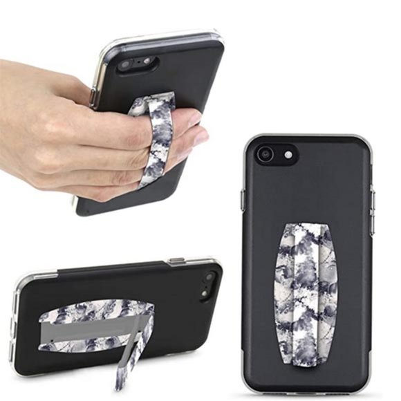 Gear Beast Universal Cell Phone Grip - Ultra Slim Elastic Finger Holder & Phone - Picture 1 of 2